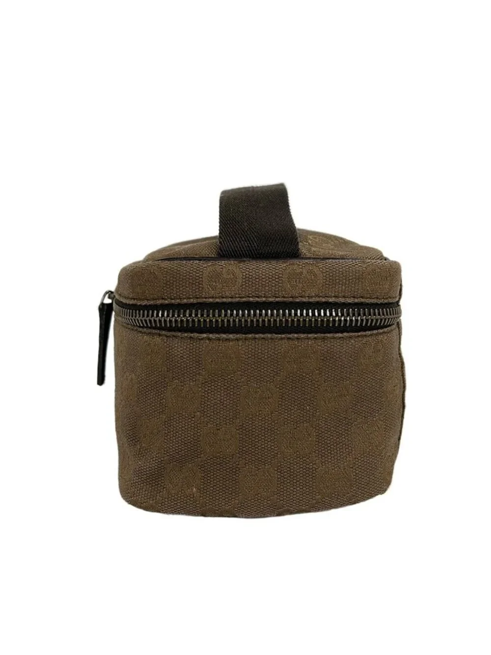 Gucci Vanity Bag GG Pattern Brown